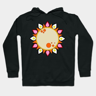 Sunflower (pink) Hoodie